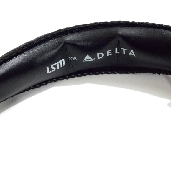 lot of 10 HEAD PHONES LSTN Delta In-Flight Wood 2 PRONG CORD - Picture 4 of 6